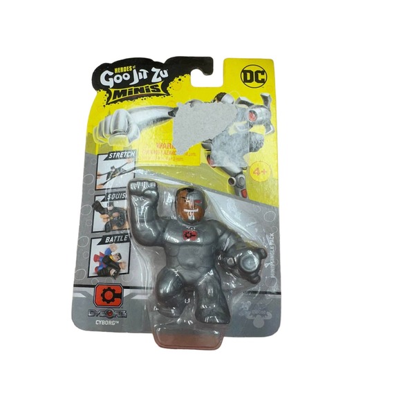 Heroes of Goo Jit Zu Minis - Cyborg - New - Picture 1 of 1